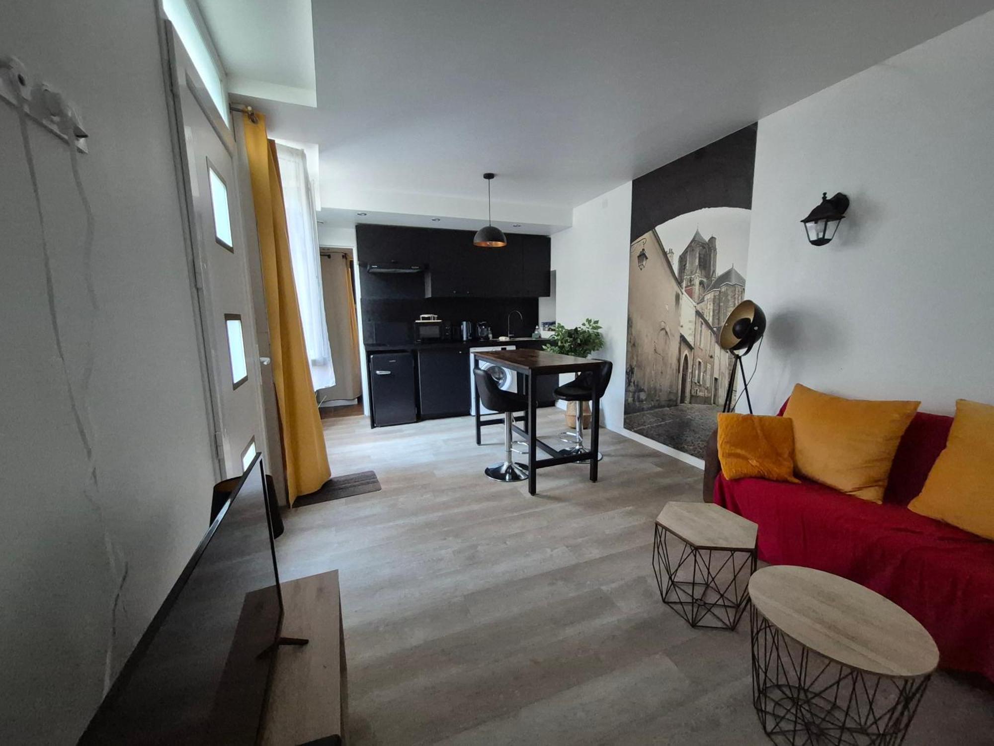 Les Volets Bleus - Refaits à neuf, deux appartements et un studio, Jardin Bourges Esterno foto