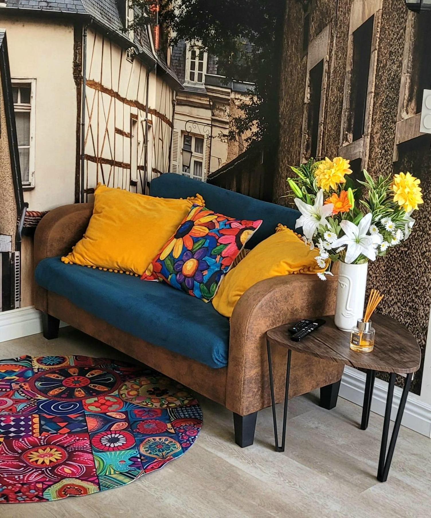 Les Volets Bleus - Refaits à neuf, deux appartements et un studio, Jardin Bourges Esterno foto